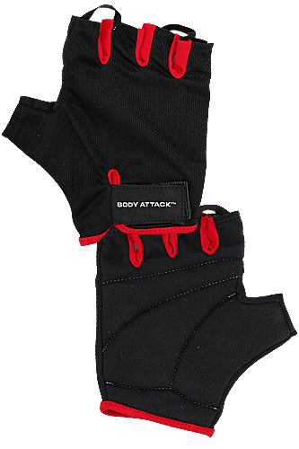 Body Attack Sports Nutrition Fitness Weight Lifting Gloves