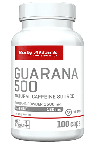 Body Attack Guarana 500 - 100 Caps