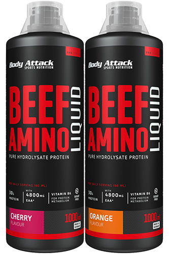Body Attack Beef Amino Liquid - 1000ml