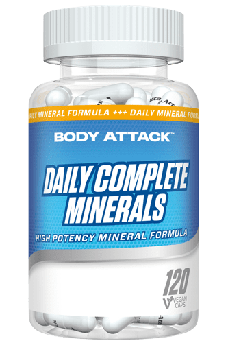 Body Attack Daily Complete Minerals - 120 Caps
