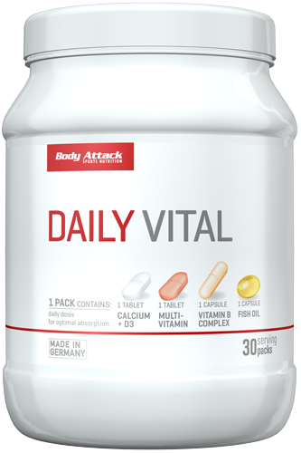 Body Attack Daily Vital - 30 Packs