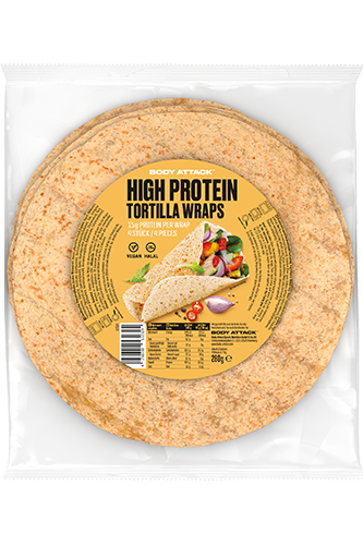 Body Attack Protein Tortilla Wraps - 280g