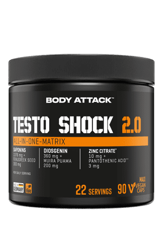 Body Attack Testo Shock 2.0 - 90 Maxi Caps