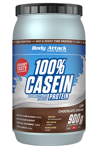 Body Attack 100% Casein Protein - 900g