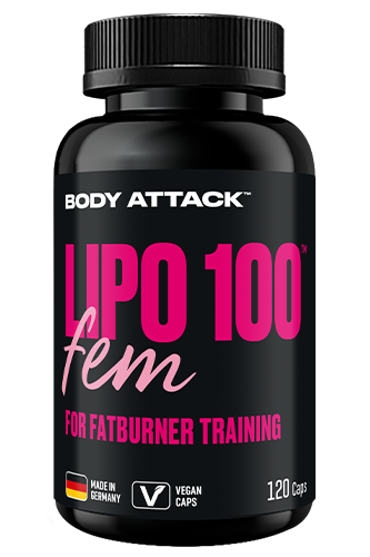 Body Attack LIPO 100 - FEM 120 Caps