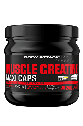 Body Attack Muscle Creatine (Creapure<sup>®</sup>) - 240 Maxi-Caps