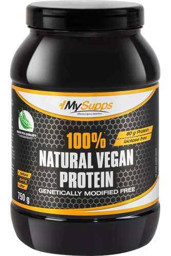 My Supps 100% Natural Vegan Protein - 750g