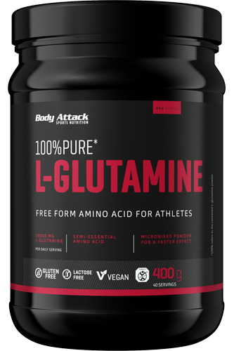Body Attack 100% Pure L-Glutamic acid - 400g