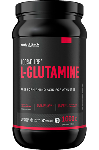 Body Attack 100% Pure L-Glutamic acid - 1kg