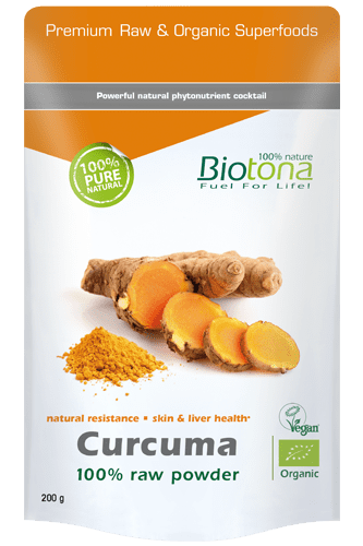 Biotona Curcuma raw powder - 200g