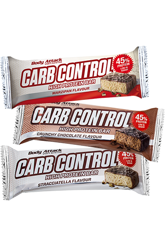 Body Attack Carb Control-Proteinriegel Marzipan - 100g remainder