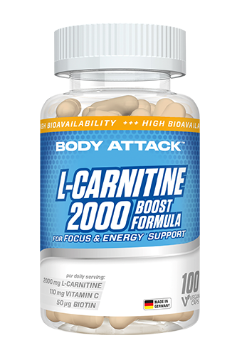Body Attack L-Carnitine 2000 - 100 Caps