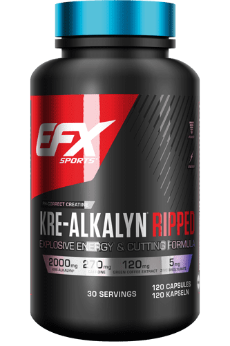 EFX Kre-Alkalyn Ripped - 120 Caps