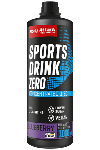 Body Attack Sports Drink Zero - 1000ml