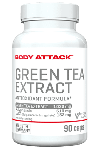 Body Attack Green Tea Extract - 90 Caps