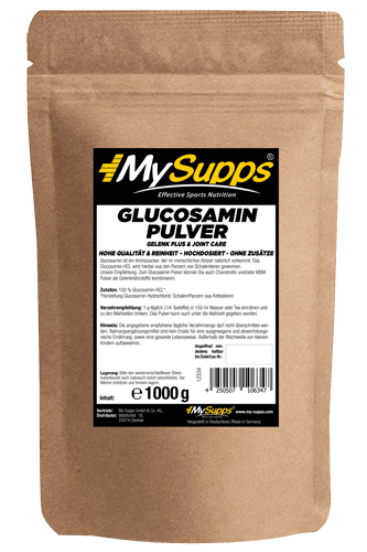My Supps Glucosamin Pulver - 1000g