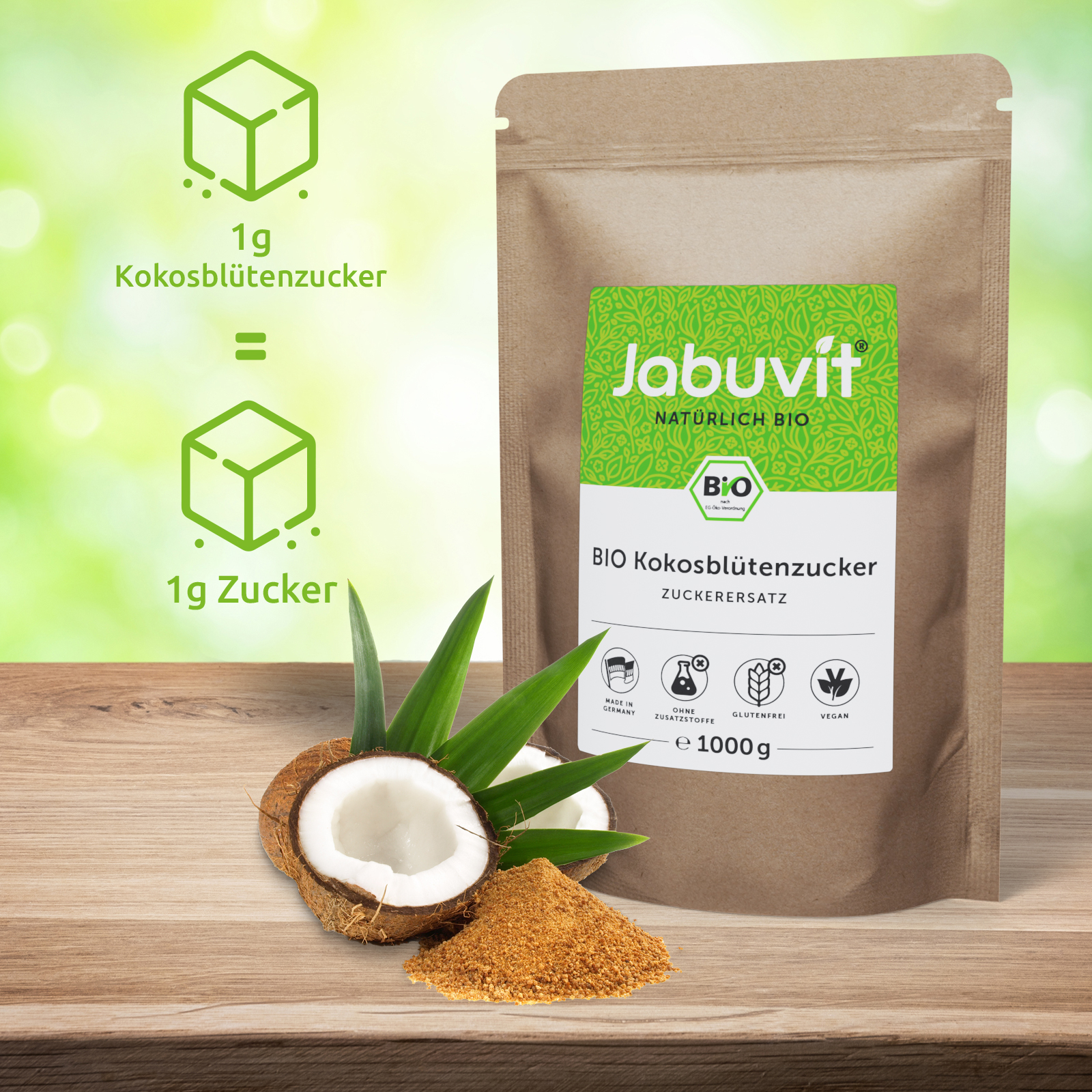 Organic Coconut Blossom Sugar