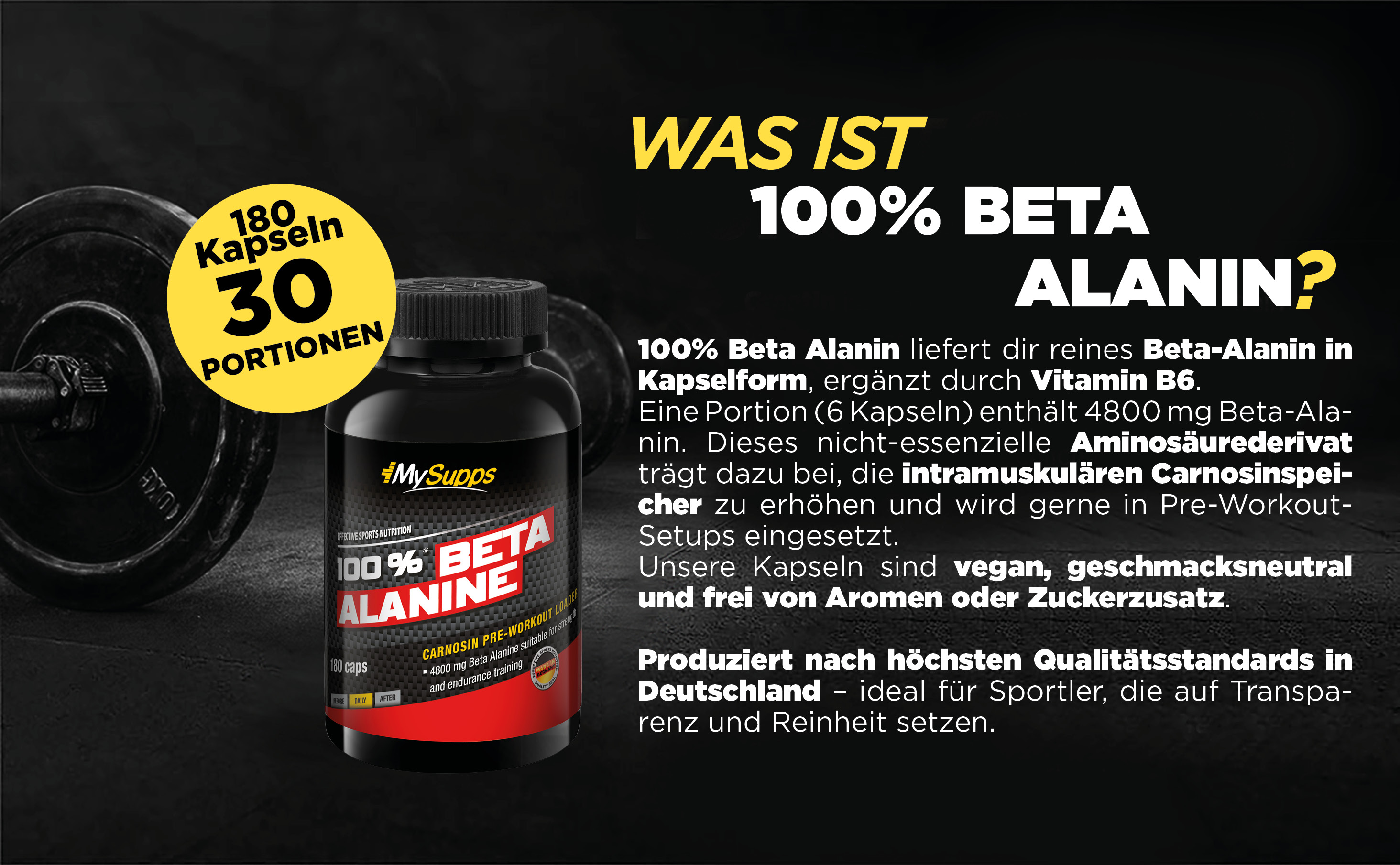 100 % Beta Alanine