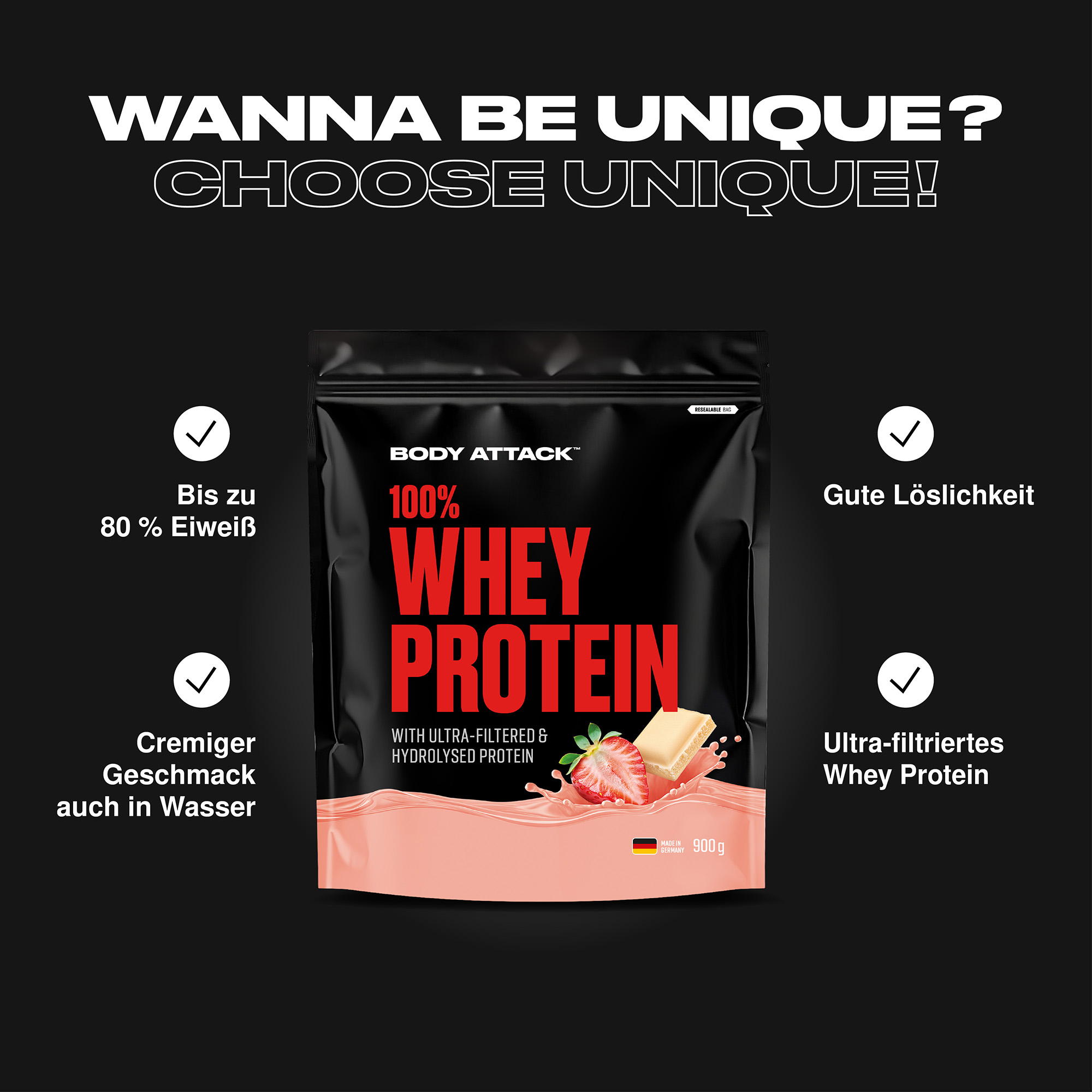 100% Whey Protein Probe