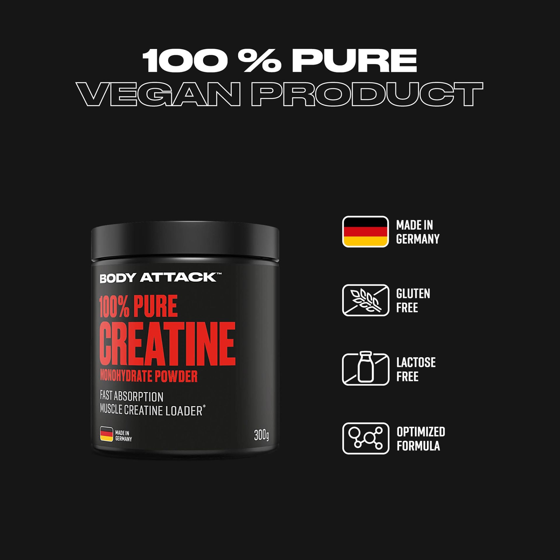 100% Pure Creatine 100% Pure Creatine
