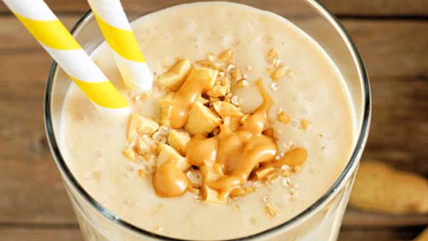 Joghurt Bananen Peanut Shake | Body Attack Fitnessrezepte Joghurt Bananen Peanut Shake | Body Attack Fitnessrezepte